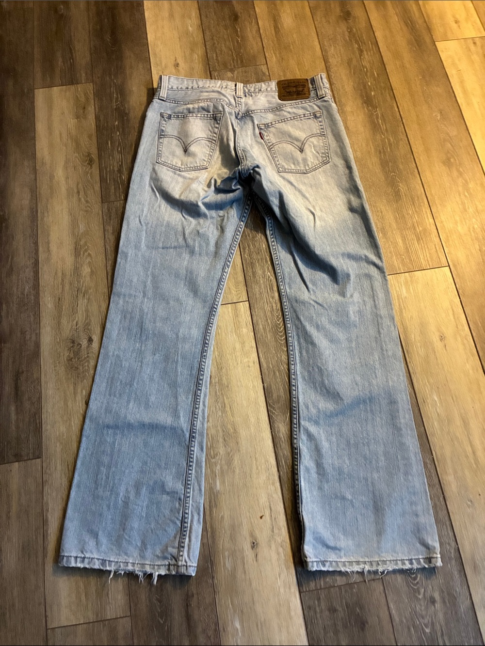 Levi's Men's Light Blue Bootcut Jeans